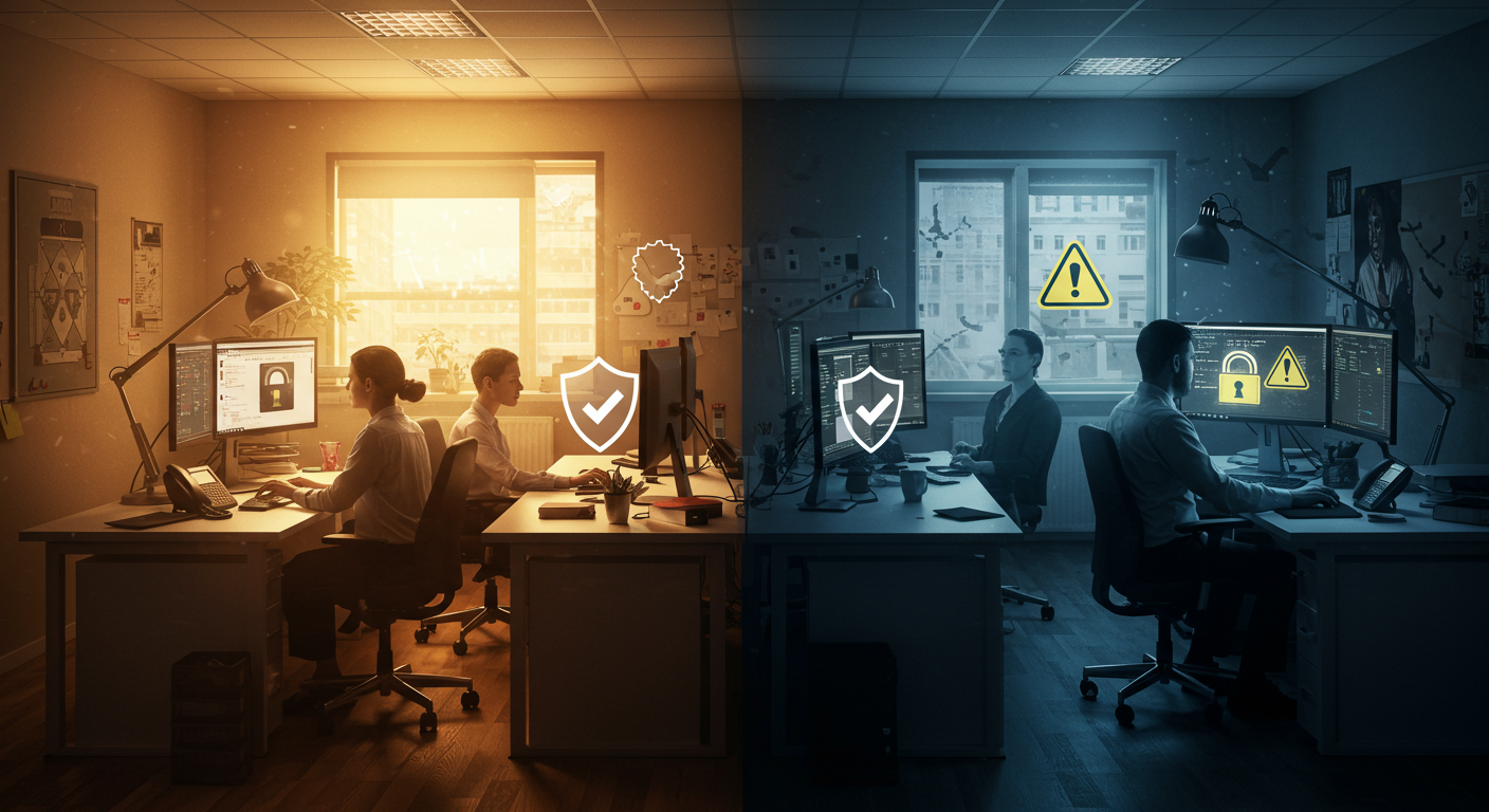 a business wondering if they can survive a cyber attack